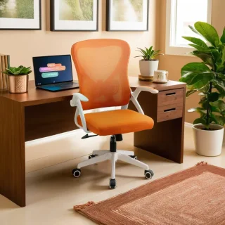 Scaun de Birou, WF-003, Portocaliu - imagine 18