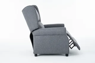 Fotoliu cu Masaj si incalzire, Recliner Electric, Gri Inchis - imagine 11