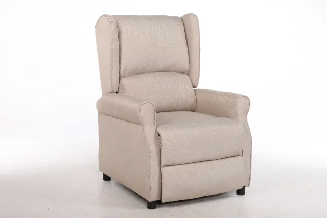 Fotoliu Recliner Premium, Confort Maxim, Design Elegant, Bej - imagine 3