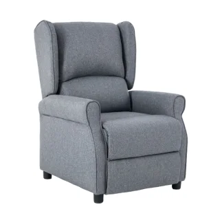 Fotoliu cu Masaj si incalzire, Recliner Electric, Gri Inchis