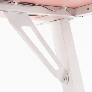Birou de gaming, 505 pink, 120x60x73cm - imagine 15