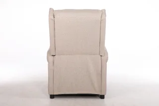 Fotoliu Recliner Premium, Confort Maxim, Design Elegant, Bej - imagine 13