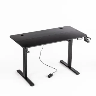 Birou de gaming, 506 negru, 120x60x73cm - imagine 12