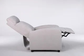 Fotoliu Recliner Premium, Confort Maxim, Design Elegant, Gri - imagine 14