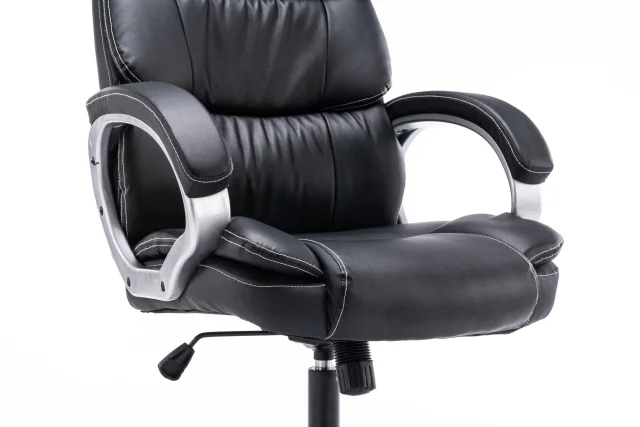 Scaun de birou,Black BOC-325 - imagine 2