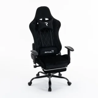 Scaun de gaming, Negru, 613 - imagine 3