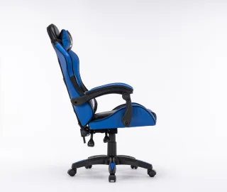 Scaun de gaming, Tron Thrones, Blue-Black BOC-730 - imagine 5