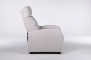 Fotoliu Recliner Premium, Confort Maxim, Design Elegant, Gri - imagine 16