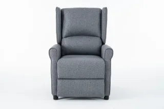 Fotoliu cu Masaj si incalzire, Recliner Electric, Gri Inchis - imagine 18