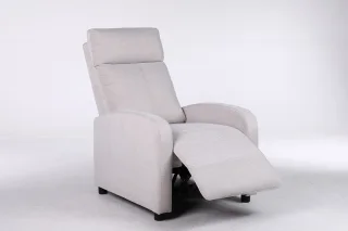 Fotoliu Recliner Premium, Confort Maxim, Design Elegant, Gri - imagine 10