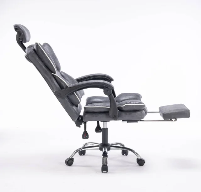 Scaun de Birou, WF-807, Gri Inchis - imagine 3