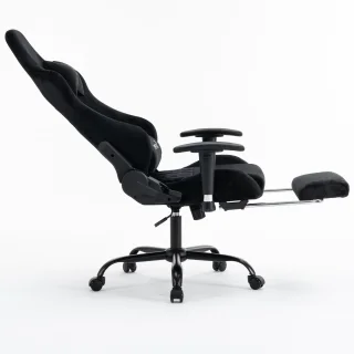 Scaun de gaming, Negru, 613 - imagine 13