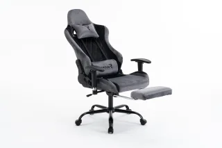 Scaun de gaming, Gri, 613 - imagine 17