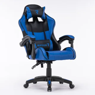 Scaun de gaming, Tron Thrones, Blue-Black BOC-730 - imagine 12