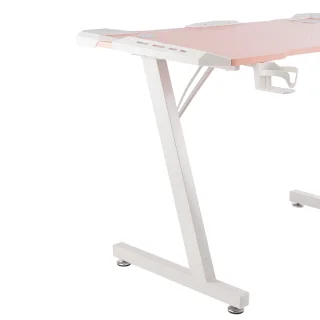 Birou de gaming, 505 pink, 120x60x73cm - imagine 16