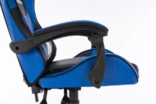 Scaun de gaming, Tron Thrones, Blue-Black BOC-730 - imagine 6