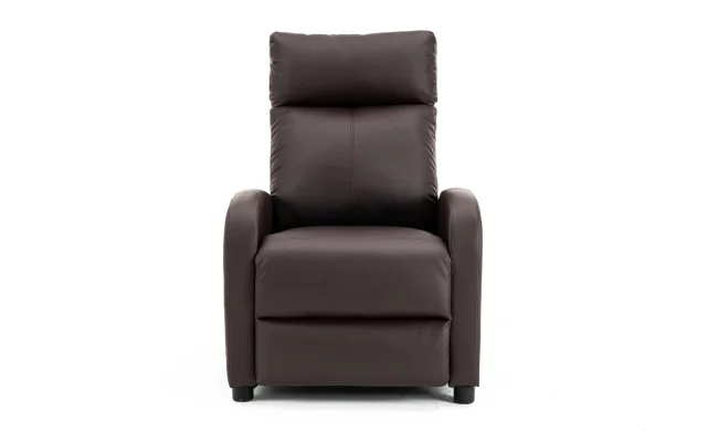Fotoliu Recliner Premium, Confort Maxim, Design Elegant, Maro - imagine 2