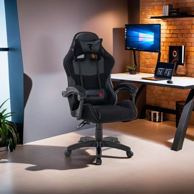 Scaun de gaming, Tron Thrones, Black BOC-730 - imagine 2