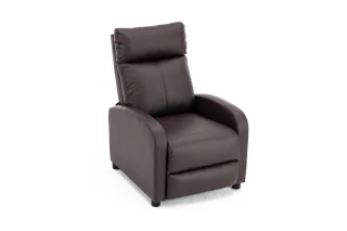Fotoliu Recliner Premium, Confort Maxim, Design Elegant, Maro - imagine 5