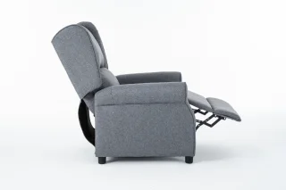 Fotoliu cu Masaj si incalzire, Recliner Electric, Gri Inchis - imagine 13