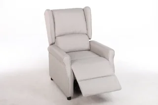 Fotoliu Recliner Premium, Confort Maxim, Design Elegant, Gri - imagine 16