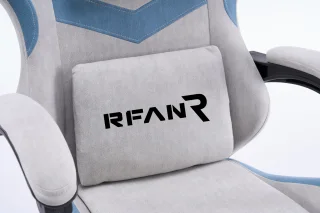 Scaun de gaming, Gri, 606 - imagine 5