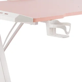 Birou de gaming, 505 pink, 120x60x73cm - imagine 17