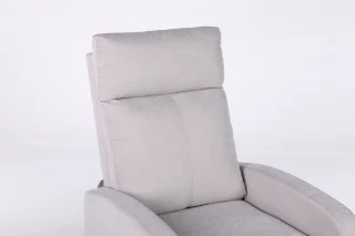Fotoliu Recliner Premium, Confort Maxim, Design Elegant, Gri - imagine 4