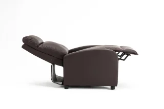 Fotoliu Recliner Premium, Confort Maxim, Design Elegant, Maro - imagine 14