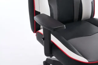 Scaun de Gaming, WF-6049, Negru/Rosu/Alb - imagine 3