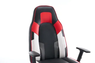 Scaun de Gaming, WF-6049, Negru/Rosu/Alb - imagine 17