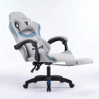 Scaun de gaming, Gri, 606 - imagine 17