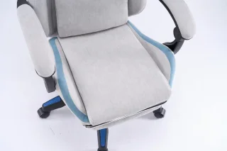Scaun de gaming, Gri, 606 - imagine 7