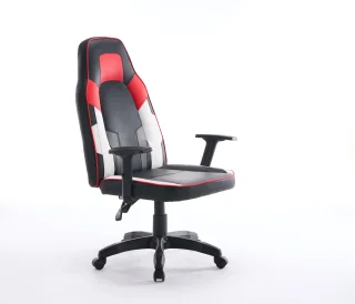 Scaun de Gaming, WF-6049, Negru/Rosu/Alb - imagine 7