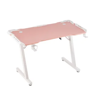 Birou de gaming, 505 pink, 120x60x73cm - imagine 8