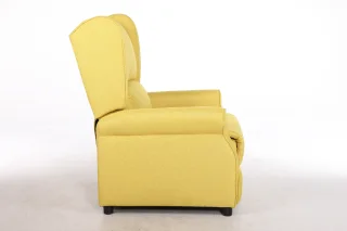 Fotoliu cu Masaj si incalzire, Recliner Electric, Galben - imagine 17