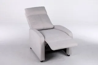 Fotoliu Recliner Premium, Confort Maxim, Design Elegant, Gri - imagine 12