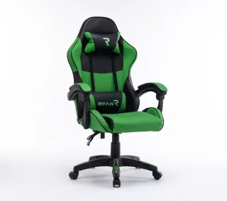 Scaun de gaming, Tron Thrones, Green-Black BOC-730 - imagine 5