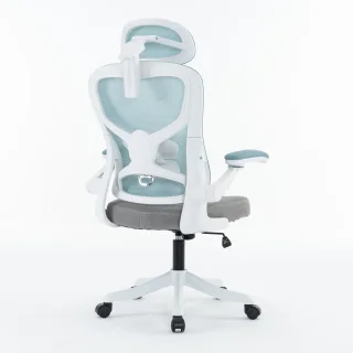 Scaun de Birou, WF-005, Albastru/Gri - imagine 10