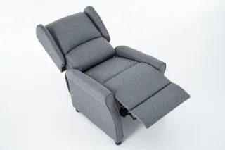 Fotoliu cu Masaj si incalzire, Recliner Electric, Gri Inchis - imagine 9