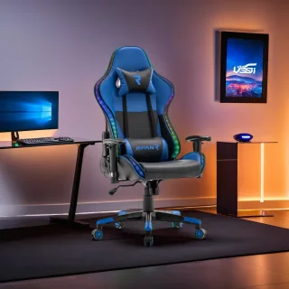 Scaun de gaming, Immersion Chairs, Blue BOC-778 - imagine 2