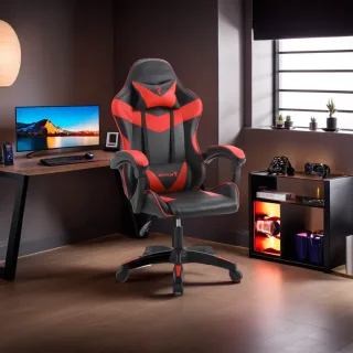 Scaun de gaming, Tron Thrones, Red - imagine 3