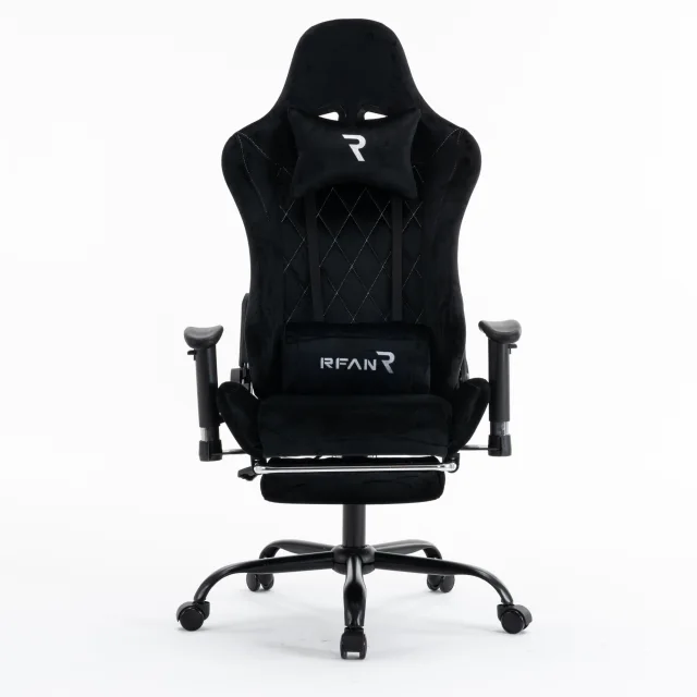 Scaun de gaming, Negru, 613 - imagine 2