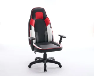 Scaun de Gaming, WF-6049, Negru/Rosu/Alb - imagine 16