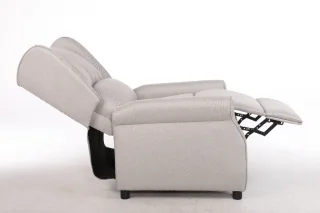 Fotoliu Recliner Premium, Confort Maxim, Design Elegant, Gri - imagine 7