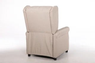 Fotoliu Recliner Premium, Confort Maxim, Design Elegant, Bej - imagine 12