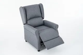 Fotoliu cu Masaj si incalzire, Recliner Electric, Gri Inchis - imagine 8