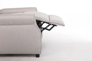 Fotoliu Recliner Premium, Confort Maxim, Design Elegant, Gri - imagine 6