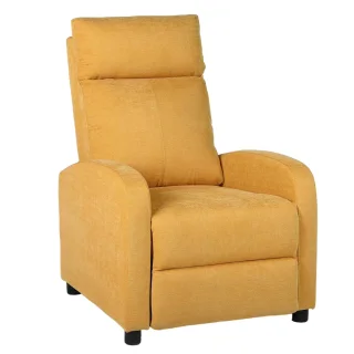 Fotoliu Recliner Premium, Confort Maxim, Design Elegant, Galben