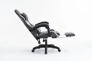 Scaun de gaming, Negru, 606 - imagine 17
